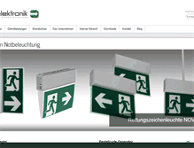 Tablet Screenshot of er-elektronik.de